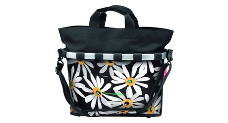 Panier klickfix oval marguerites