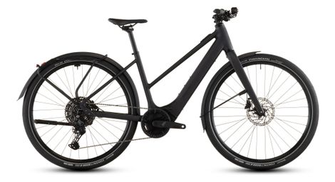 Vélo Fitness Électrique Cube Editor Hybrid Pro 400X FE Trapeze Shimano Cues 11V 400 Wh Bosch 60 Nm 700 mm Noir Coal 2026