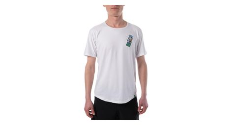 Bv sport ''dbdb'' maglia a maniche corte bianco uomo