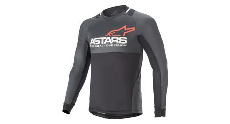 Maillot manches longues alpinestars drop 8 0 noir gris