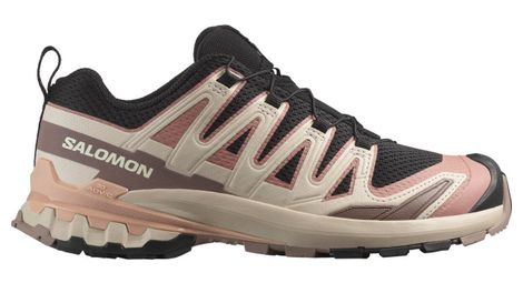 salomon xa pro 3d v9 black beige rose women s trail shoes
