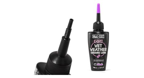 Muc-off e-bike lubricante cerámico para clima húmedo de 50 ml