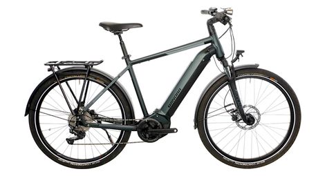 Winora yucatan 10 gent 27.5 '' electric city bike 630wh shimano deore 10v emerald green 2022