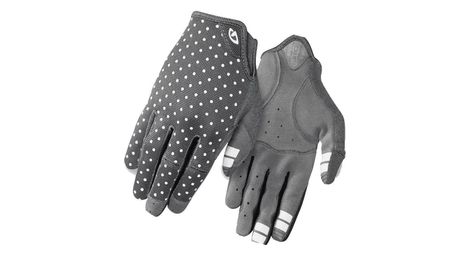 Gants longs femme giro dnd noir blanc