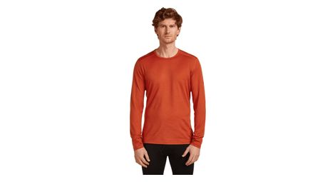 Giacca da base Icebreaker Merino 200 Oasis Red da uomo