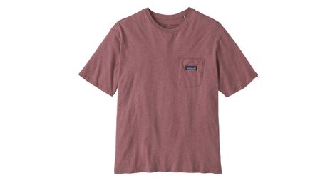 Patagonia regenerative organic cotton violet t-shirt m