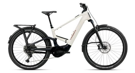 VTC Electrique Tout-Suspendu Orbea Muga 30 Shimano Cues 11V 600 Wh Bosch 85Nm 29/27.5" Blanc Ivory 2026