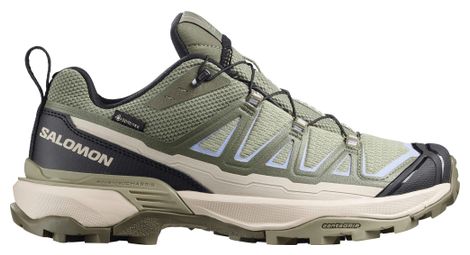 Chaussures de Randonnée Salomon X Ultra 360 Edge GTX Kaki Femme