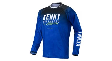 Maillot manches longues enfant kenny factory bleu