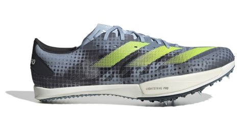 Chaussures d'athlétisme unisexe adidas performance adizero ambition gris jaune