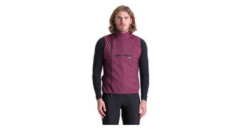 Gilet sans manches santini alpha pack violet