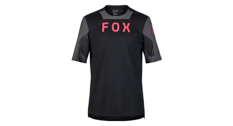 Fox defend taunt short sleeve jersey black s