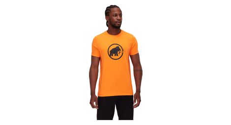 T shirt manches courtes mammut core orange