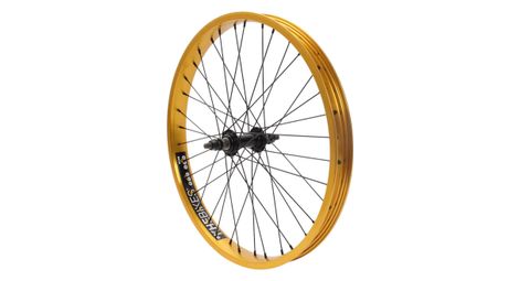 Roue avant BMX KHE PRISM 20 pouces or
