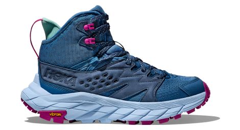 Chaussures outdoor hoka anacapa breeze mid bleu femme