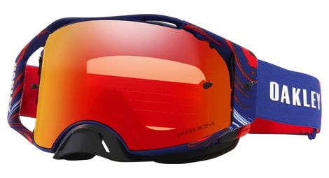Masque oakley airbrake mx renaux signature / prizm torch iridium / ref : oo7046-g0