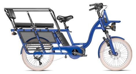 Vélo Cargo GAYA, L'Original Le Long, Majorelle, Pack Enfants