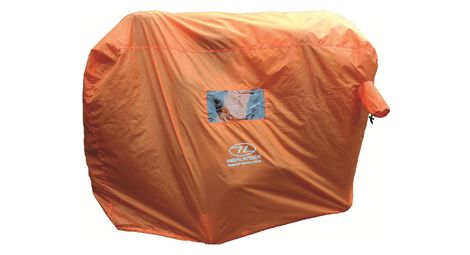 Tente d'urgence highlander abri de survie d'urgence 4-5 personnes-orange