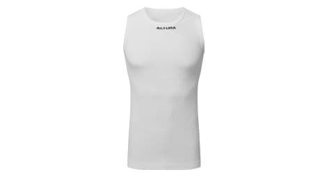 Maillot de corps sans manche unisexe altura tempo blanc