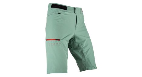 Culotte leatt mtb trail 1.0 verde pistacho