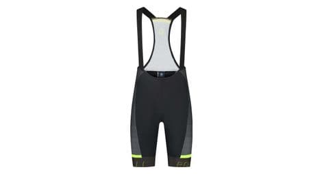 Cuissard velo avec bretelless rogelli hero ii - homme - jaune/gris/noir