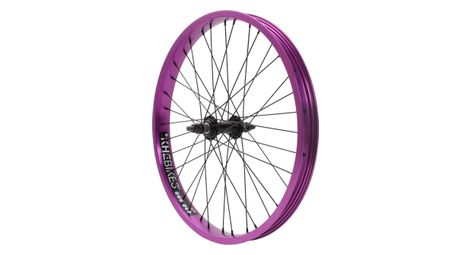 Roue avant BMX KHE PRISM 20 pouces violette