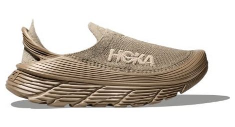 Chaussures de récupération hoka restore tc beige unisexe