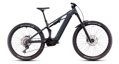 Cube stereo hybrid one77 hpc race 800 electric full suspension mtb shimano deore 12s 800 wh 29''/27.5'' slap grey 2025