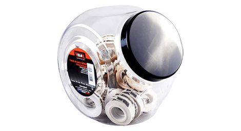 Fond de jante adhesif velox 10mm haute resistance coton rouleau de 2m (bocal x30)