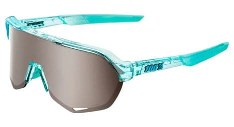 100% gafas s2 - azul - lente hiper espejo plata