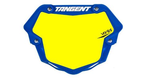 Plaque tangent ventril 3d pro tangent bleu