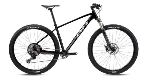 Mountain bike semi-rigida bh expert 4.0 shimano deore 12v 29'' nero/beige l / 175-189 cm