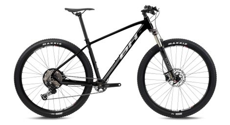 Mountain bike semi-rigida bh expert 4.0 shimano deore 12v 29'' nero/beige xs / 145-164 cm