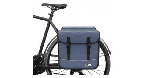 Sacoches doubles pour vélos électriques etanches - bleu - 35l