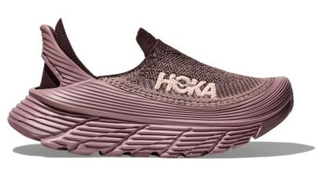 Zapatillas de recuperación unisex hoka restore tc violeta/rosa