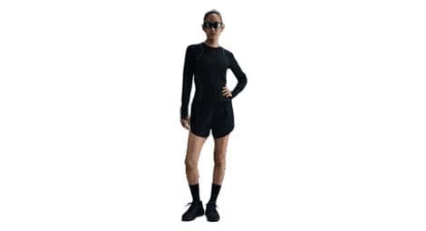 Maillot manches longues nike run division reflective noir femme