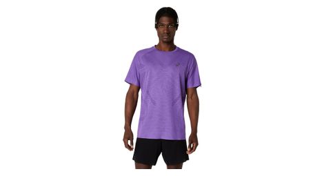 Asics metarun violet short sleeved jersey for men