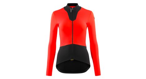 Assos Dyora R Spring Fall S11 Orange Langarmtrikot Women
