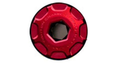 Vis de Pédalier auto-extractrice OAK pour Sram DUB M18/M30 Rouge