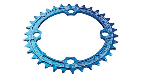 Race face narrow wide single plato 104mm bcd azul