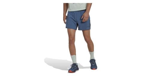 Adidas running terrex trail shorts 5in blue