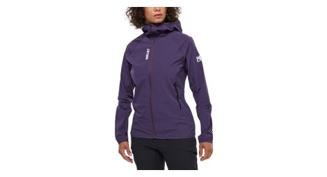Veste Softshell Millet Kamet Xcs Light Hoodie Violet Femme