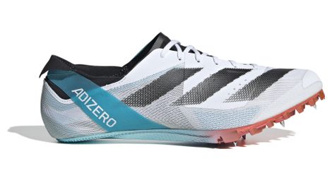 Adidas performance adizero finesse bianco blu rosso unisex scarpe da atletica leggera 42.2/3