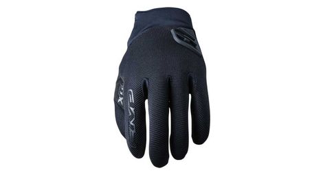 Par de guantes de gel long five xr-trail negro