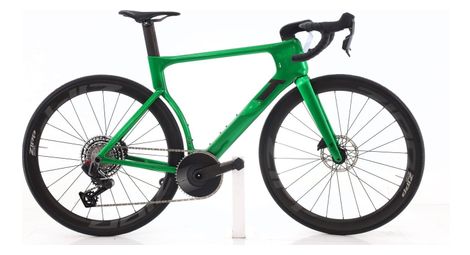 Produit reconditionné · 3T Strada Italia AXS 13V · Vert / Vélo de route | Très bon état