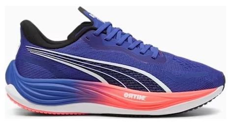 Zapatillas de correr puma velocity nitro 3 azul / rosa hombre