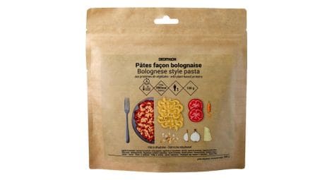 Pasti liofilizzati Decathlon Nutrition - Pasta alla bolognese - 100g