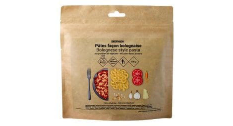 Decathlon nutrition  p platos  p liofilizados   pasta a la bolonesa   100g