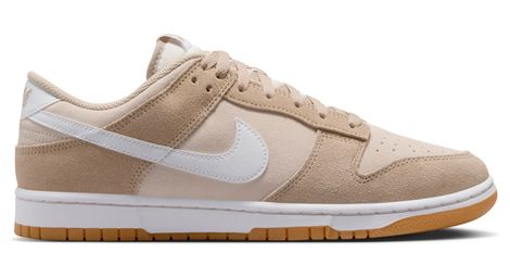Chaussures sportswear nike dunk low retro se beige/gris homme