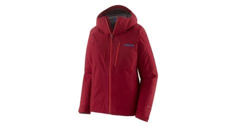 Chaqueta patagonia calcite chaqueta impermeable para mujer rojo